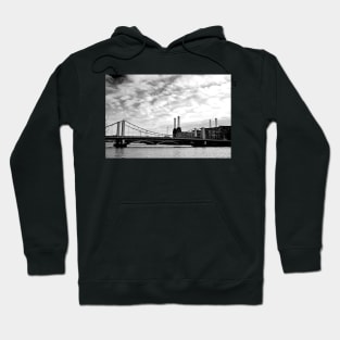 Chelsea Bridge Battersea Power Station London Hoodie